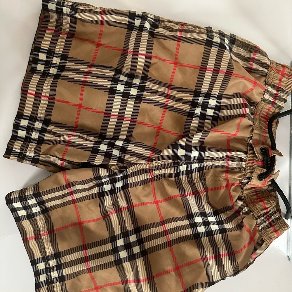 Burberry swim trunks 5y